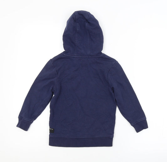 George Boys Blue Pullover Hoodie Size 4-5 Years