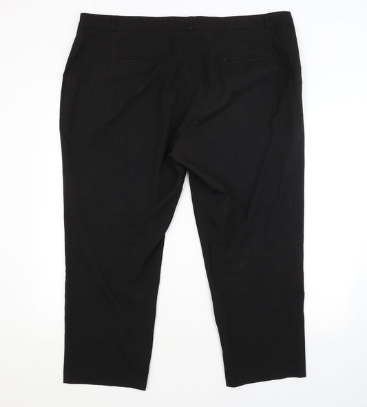 Incorporate Wear Womens Black Trousers Size 22 L26 in