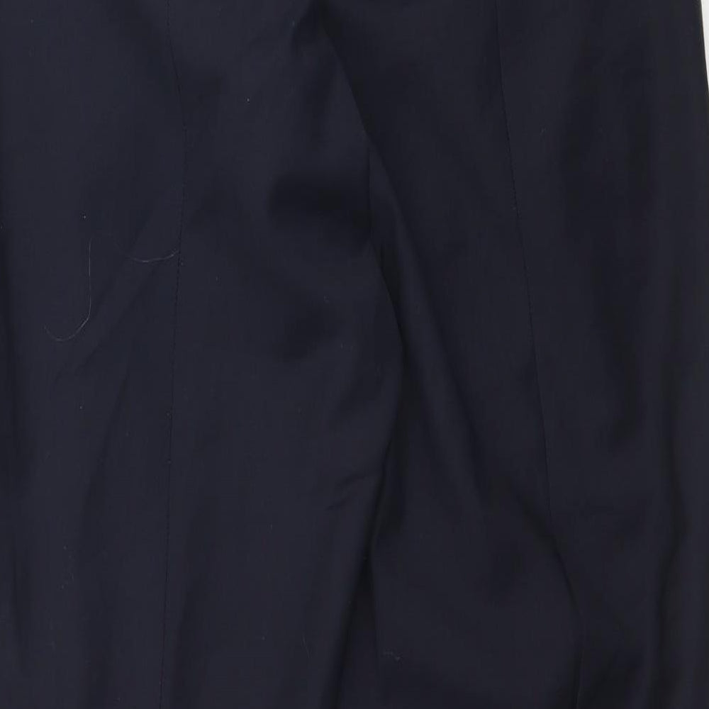 Drykorn Womens Blue Trousers Size 27 L25 in - Raw Uneven hem