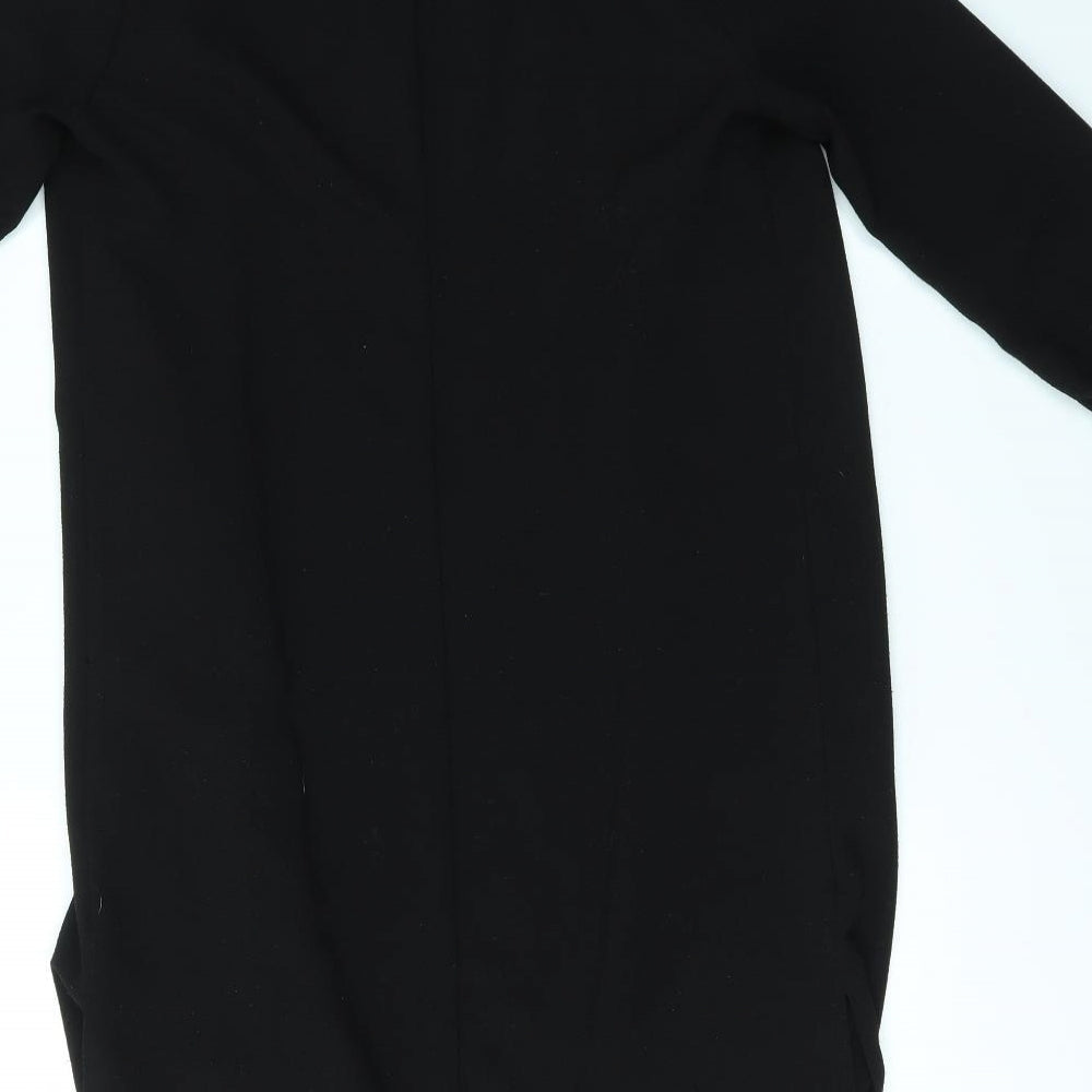 Brand and care label for Atmosphere women’s black jacket, size UK 6