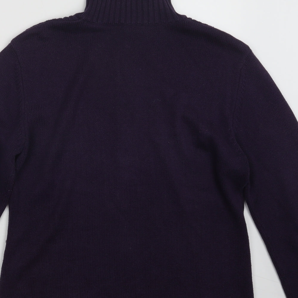 Gerry Weber Womens Purple Knit Cardigan Jumper Size 16