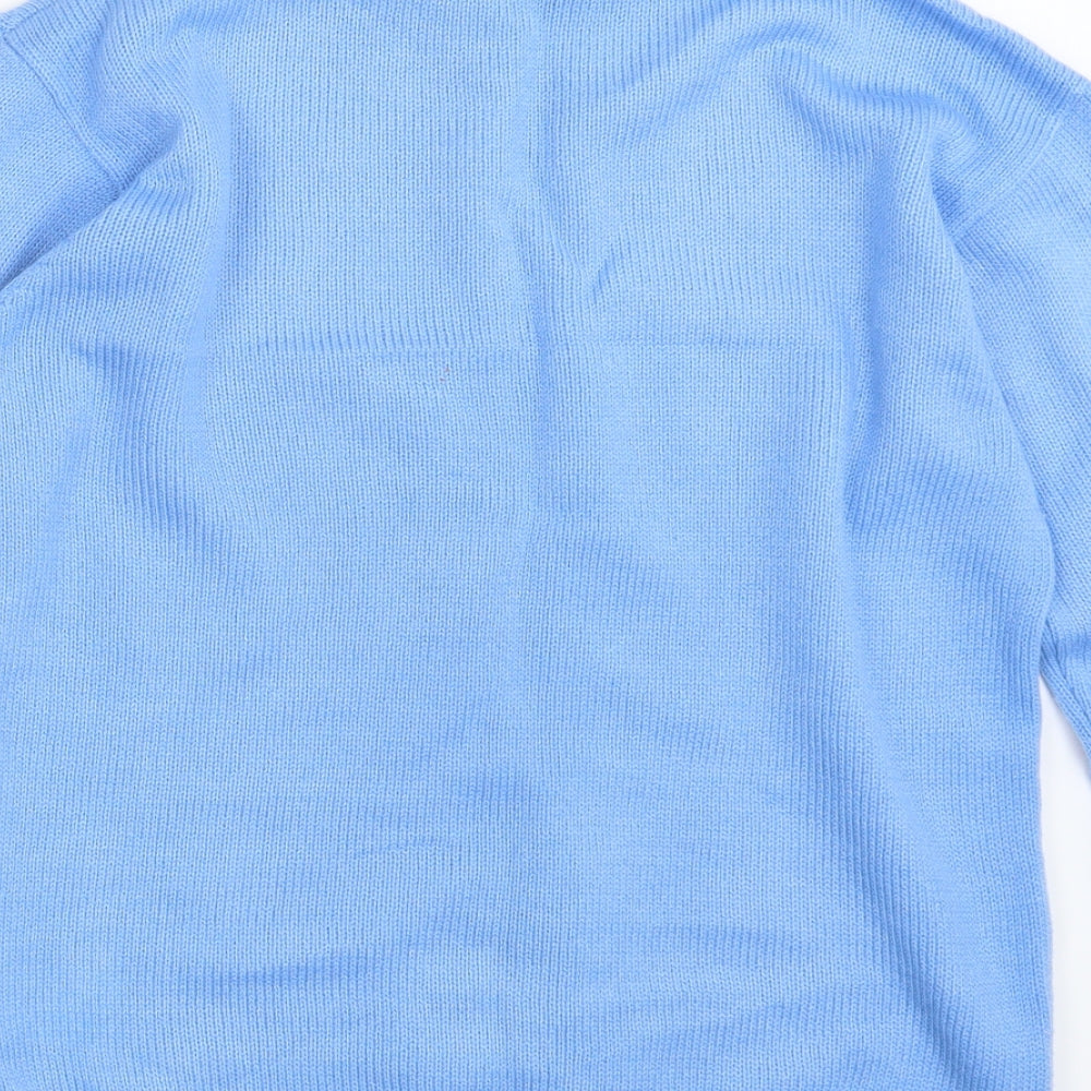 Damart Womens Blue Pullover Jumper Size 8