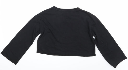 H&M Womens Black Basic T-Shirt Size M