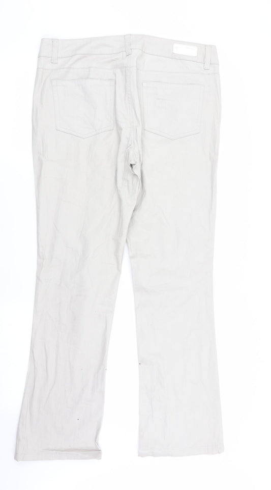 carrry Womens Grey Trousers Size L L30 in