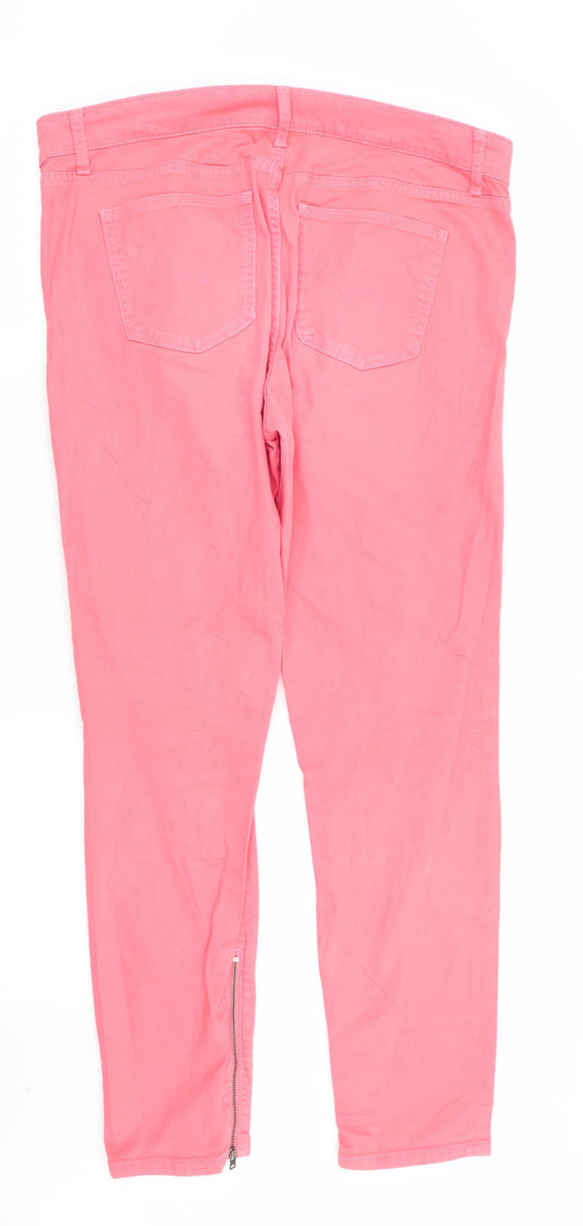 Gap Womens Pink Skinny Jeans Size 10 L29 in