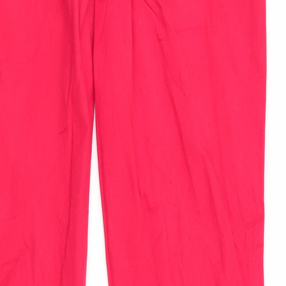 Janina Womens Red Skinny Jeans Size 6 L31 in