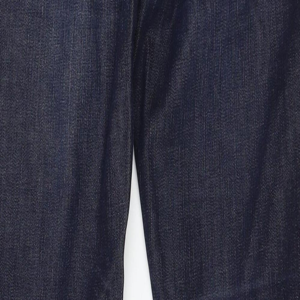 Topshop Womens Blue Denim Skinny Jeans Size 28 in L32 in