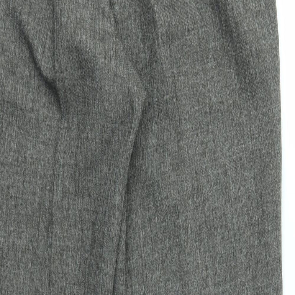 Damart Womens Brown Trousers Size 12 L27 in - stretch waistband