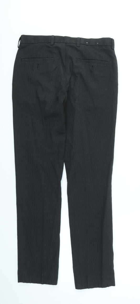 NEXT Mens Grey Trousers Size 30 in L31 in