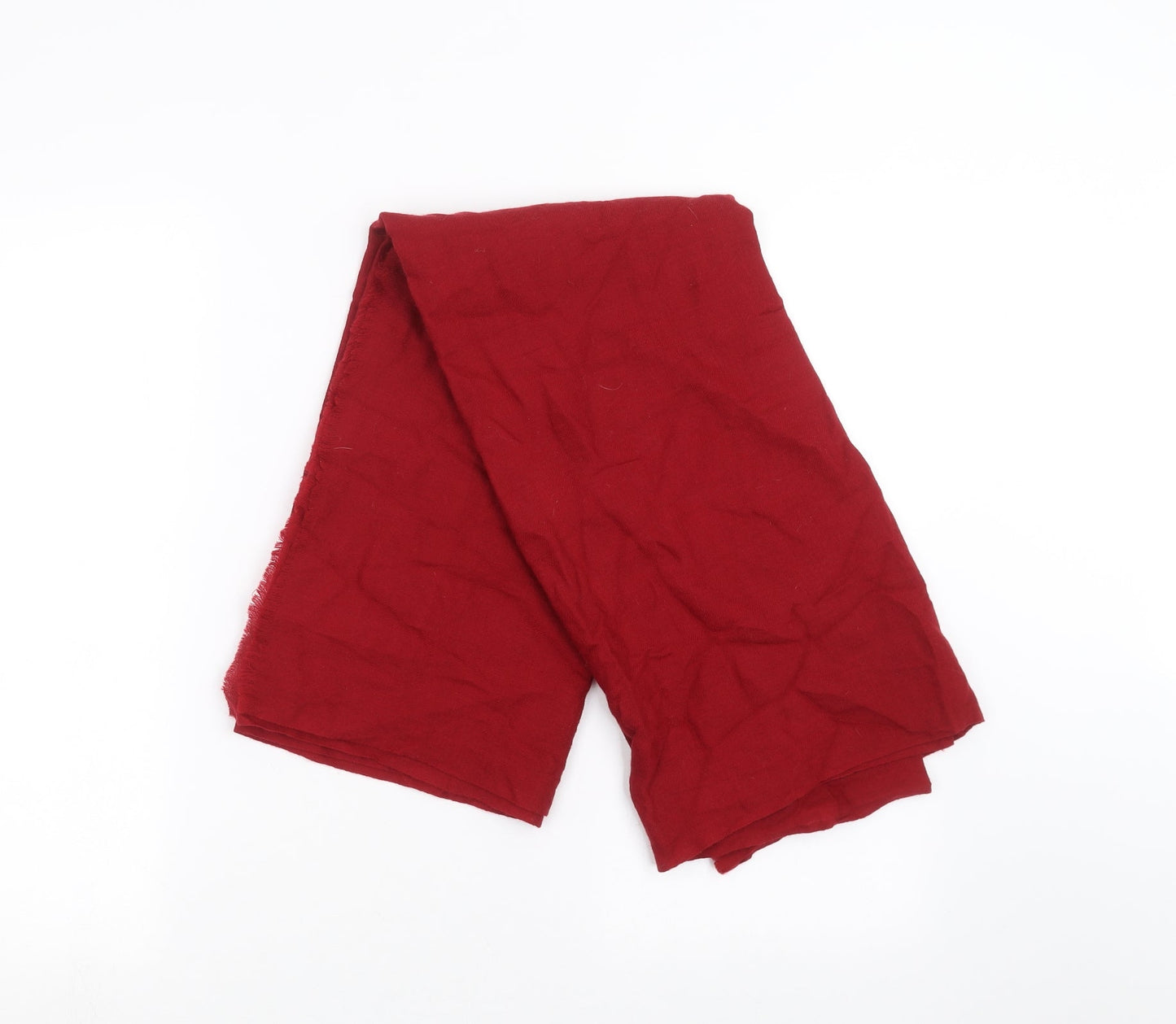 Preworn Womens Red Scarf