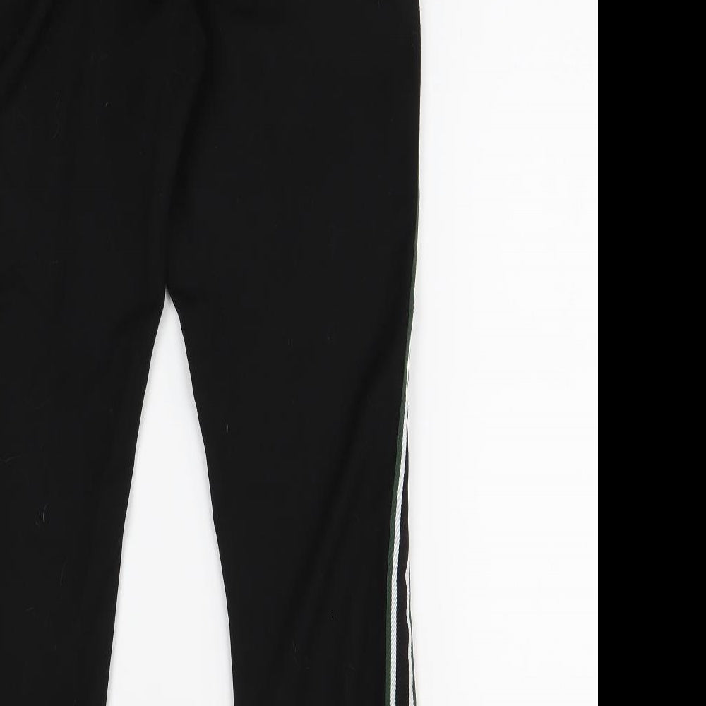 H&M Womens Black Trousers Size 8 L26 in