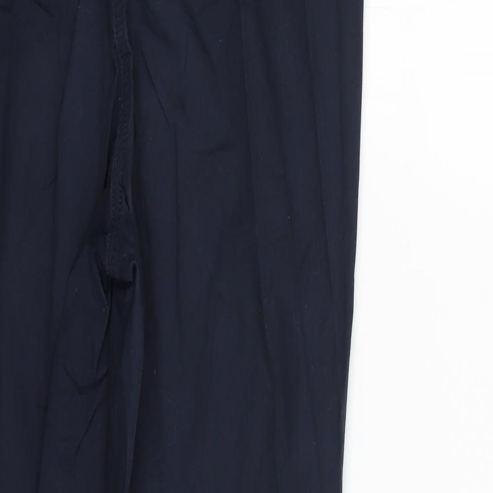 New Look Womens Blue Trousers Size 6 L27 in