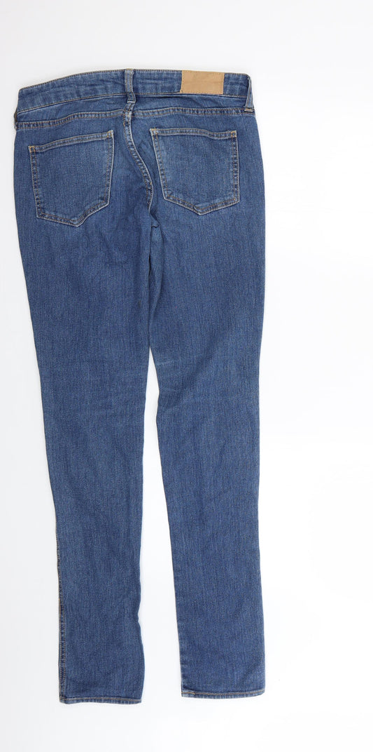 sqin Womens Blue Skinny Jeans Size 6 L29 in