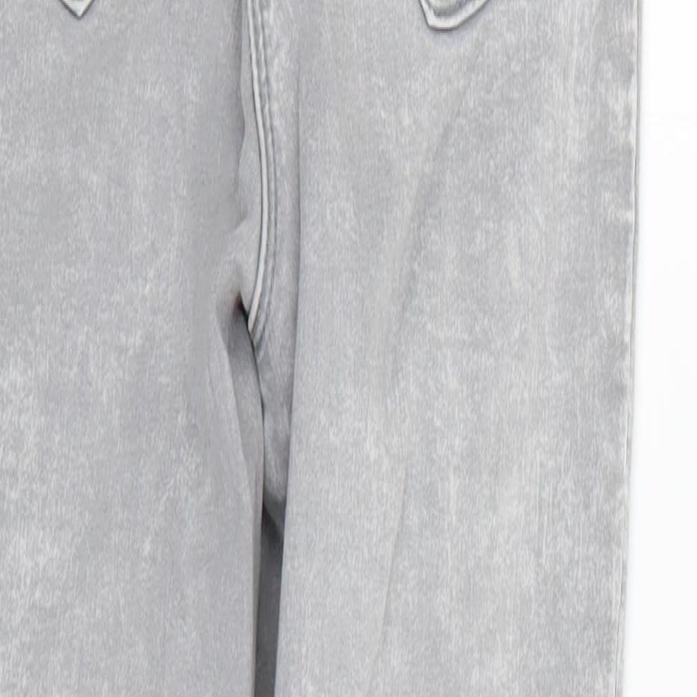 Preworn Womens Grey Jegging Jeans Size 8 L27 in