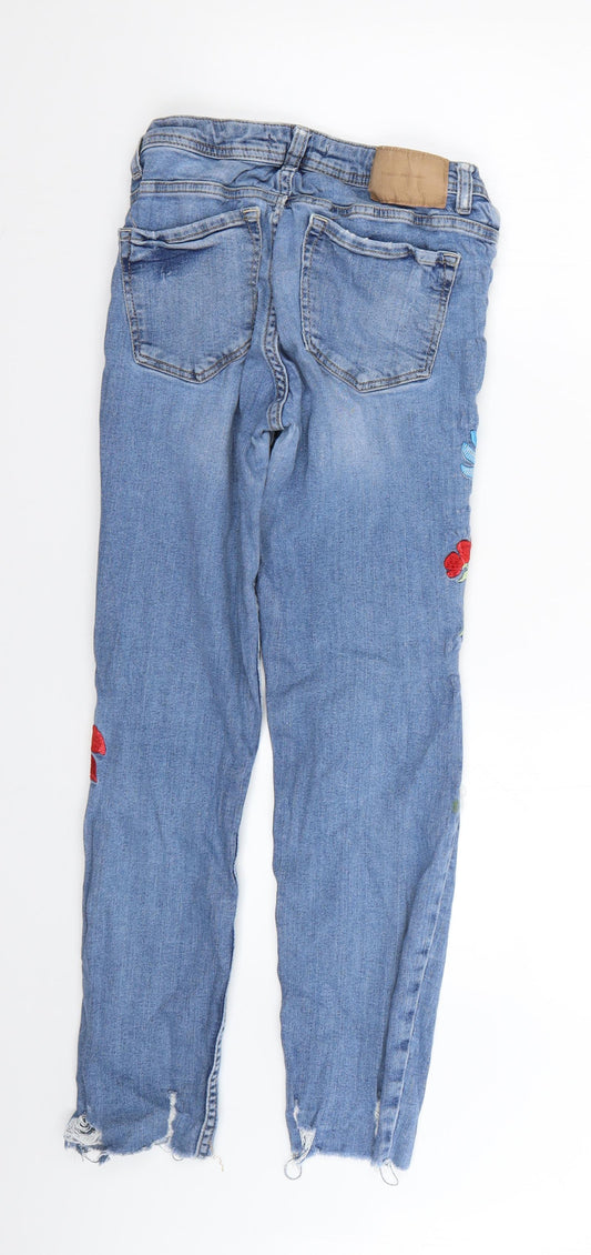 Zara Womens Beige Jeans Size 6 L24 in