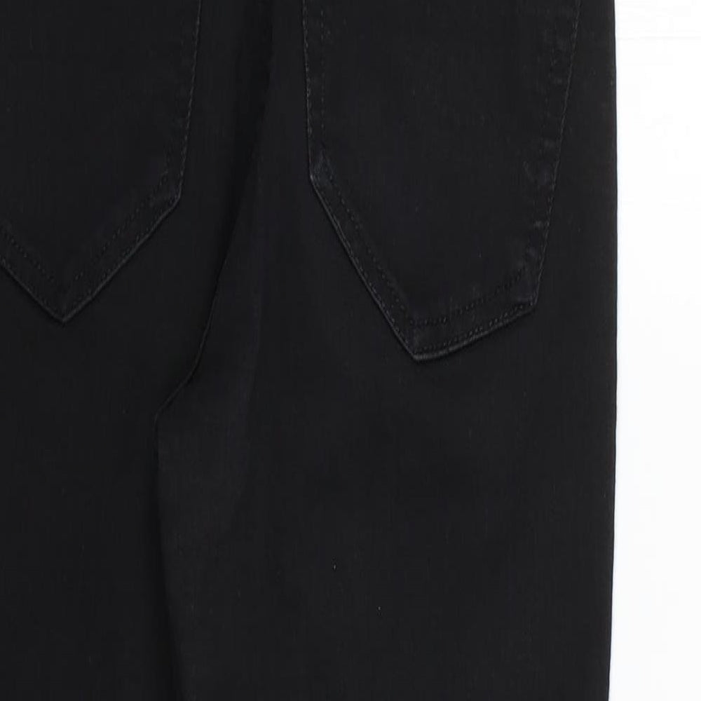 Preworn Mens Black Skinny Jeans Size 28 L24 in