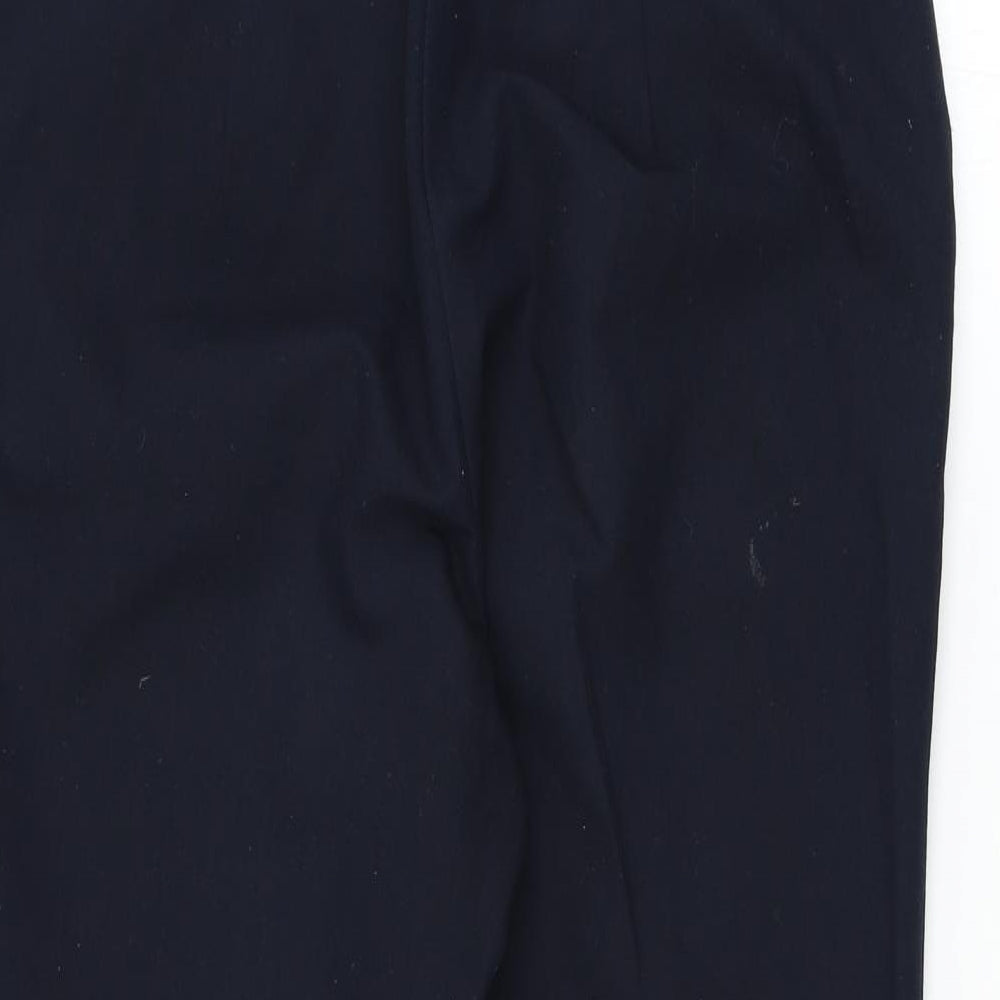 Topshop Womens Blue Trousers Size 27 L24.5 in