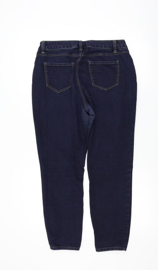 Preworn Womens Blue Straight Jeans Size 30 L25.5 in