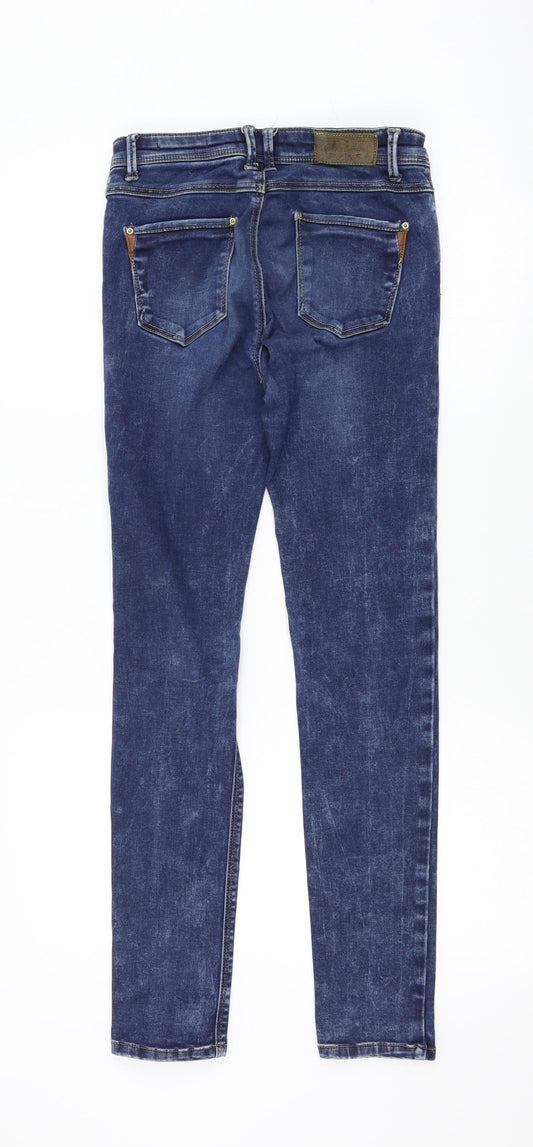 premier jeans Womens Blue Skinny Jeans Size 38 L29 in