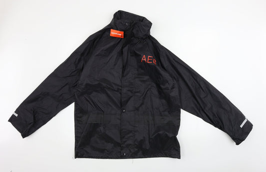 Result Mens Black Jacket Coat Size S