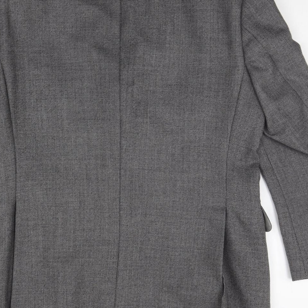 Marks and Spencer Womens Grey Jacket Suit Jacket Size 10