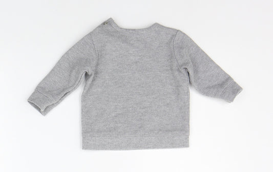 George Baby Grey Pullover Jumper Size 3-6 Months