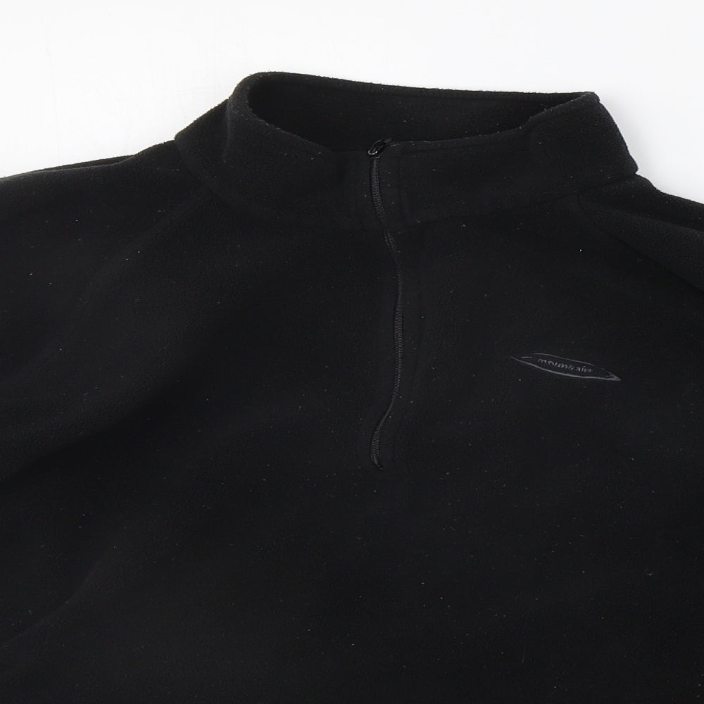 Mountain Life Womens Black Pullover Jumper Size S