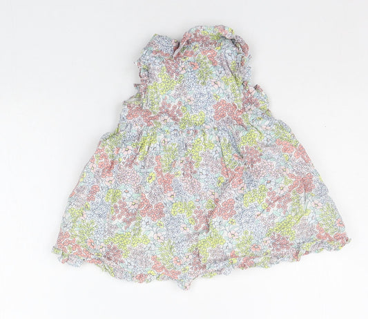 Gap Baby Multicoloured Floral A-Line Size 6-9 Months