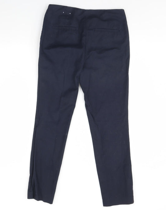 Lila Rose Womens Blue Trousers Size 10 L30 in