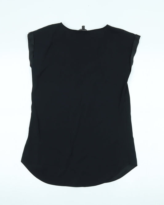 Express Womens Black Basic T-Shirt Size XS