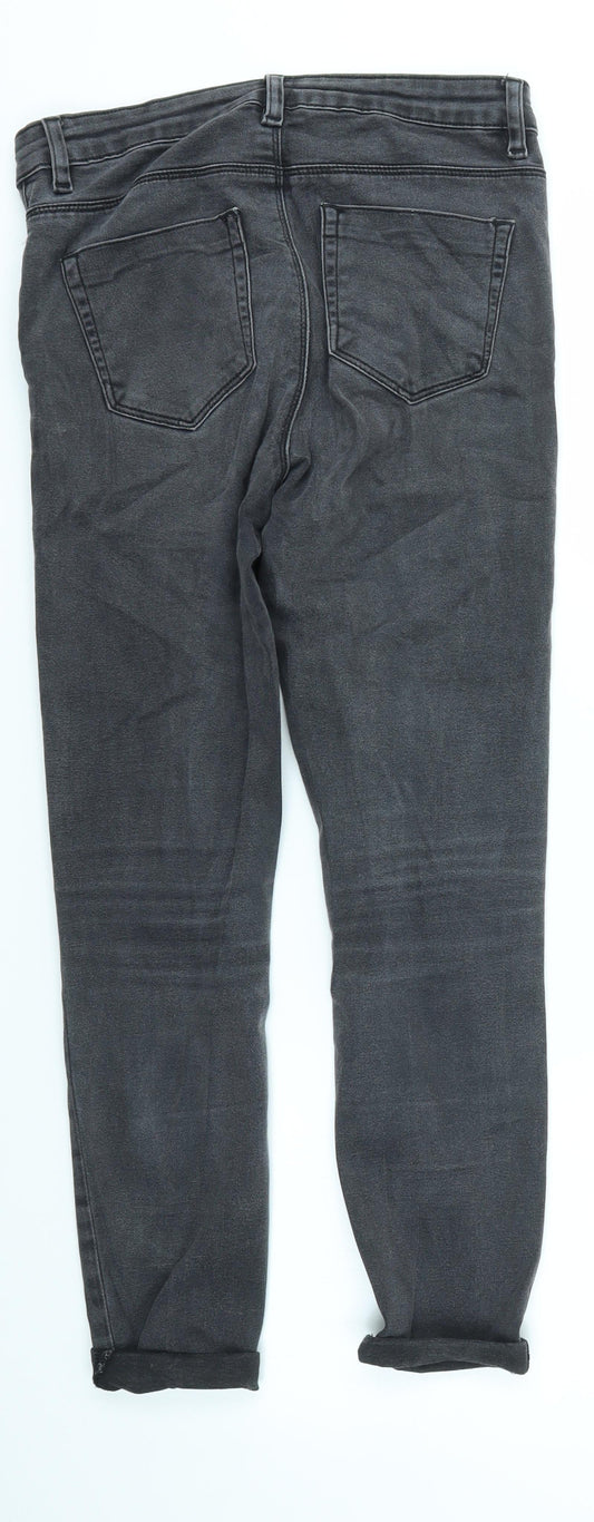 ASOS Womens Grey Skinny Jeans Size 28 in L30 in