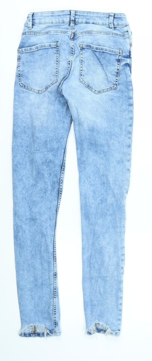 Lindex Womens Blue Skinny Jeans Size 10 L28 in