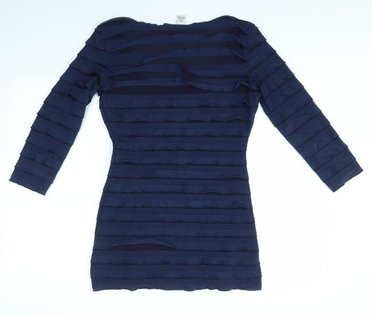 Studio M Womens Blue Bodycon Size S