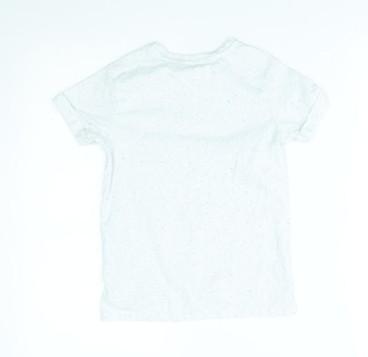 George Boys White Basic T-Shirt Size 5-6 Years
