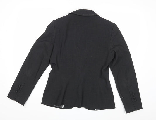 M&S Womens Grey Jacket Blazer Size 12