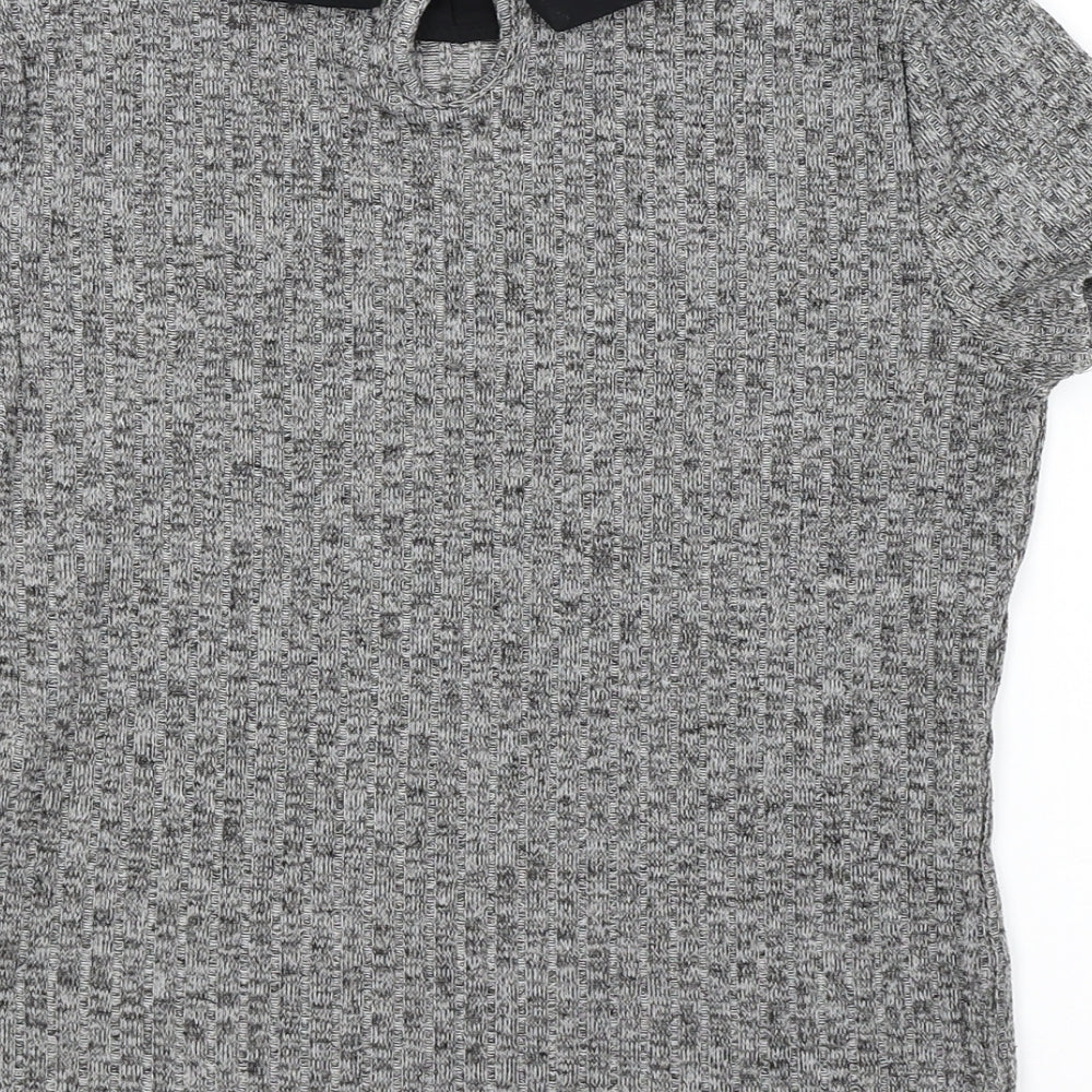 Atmosphere Womens Grey Pullover Jumper Size 8