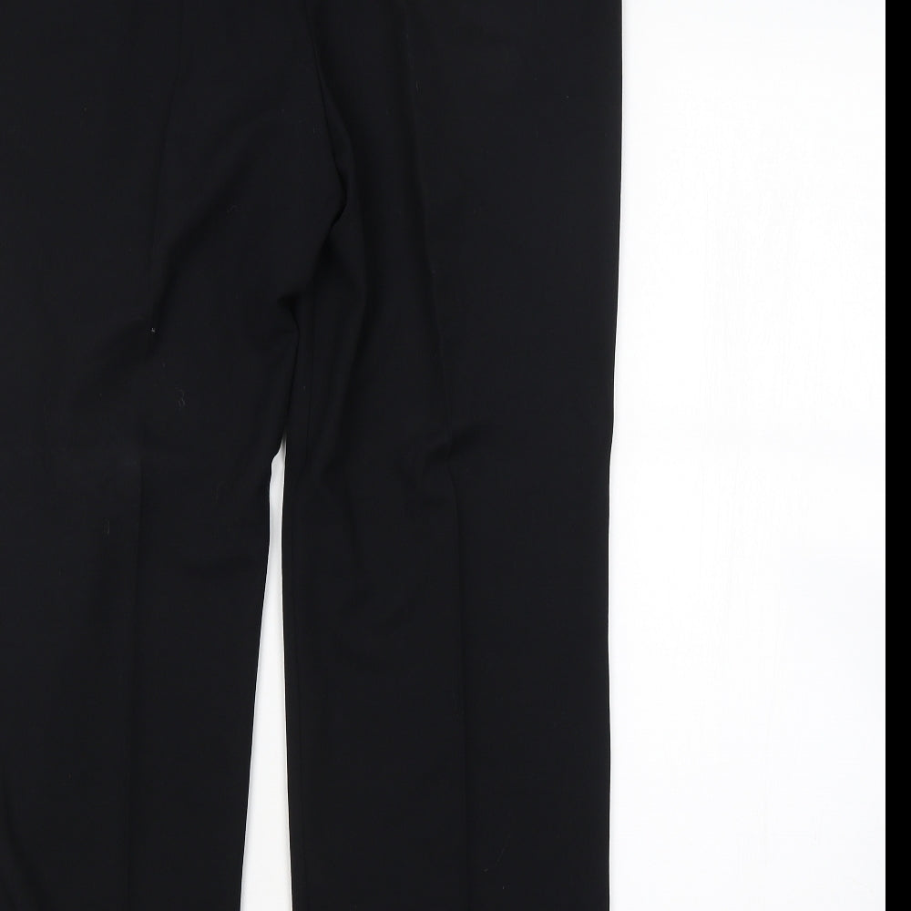 Preworn Womens Black Trousers L27 in