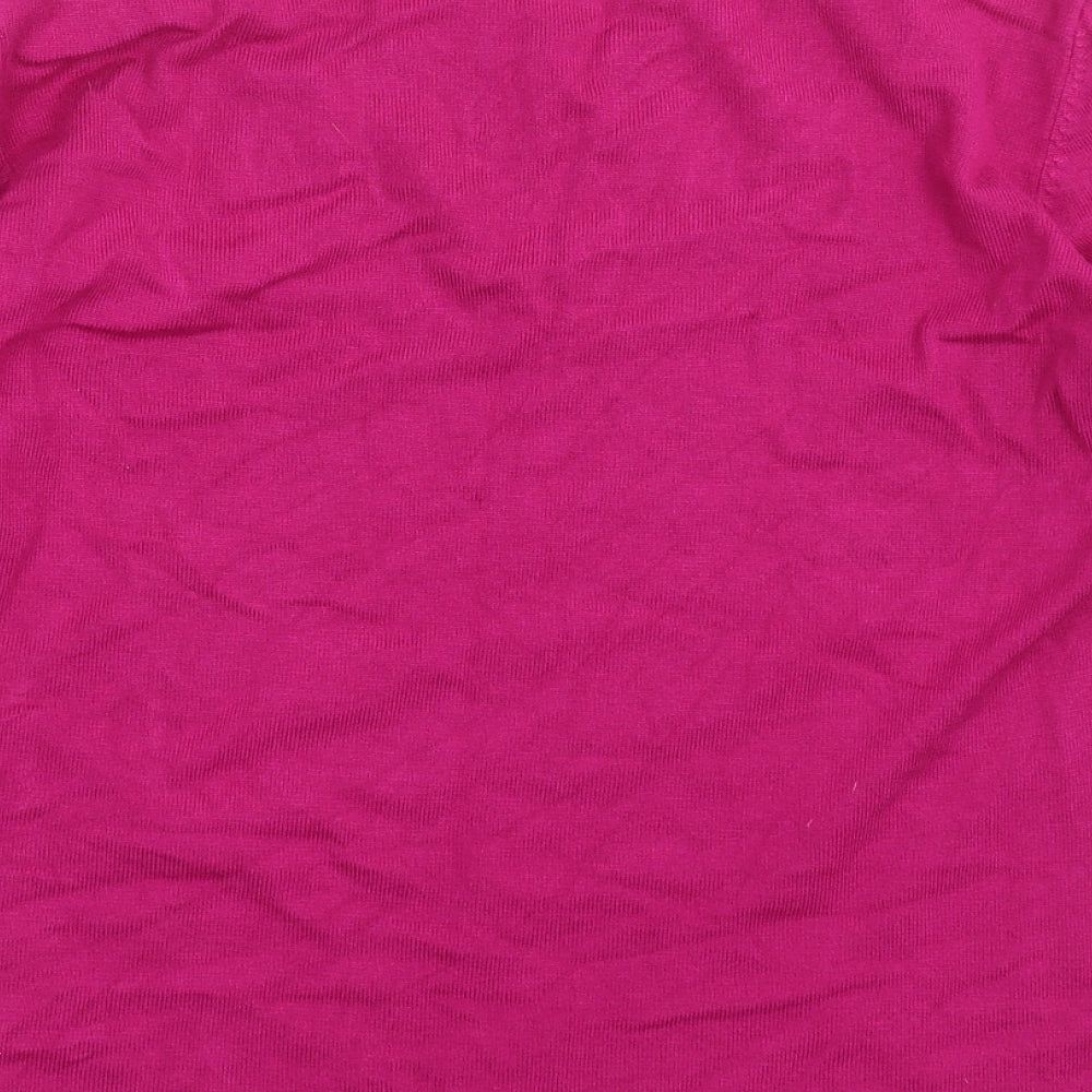 Casamia Womens Pink Pullover Jumper Size S