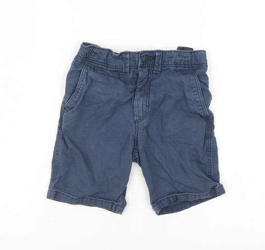LOGG Boys Blue Denim Chino Shorts Size 5-6 Years
