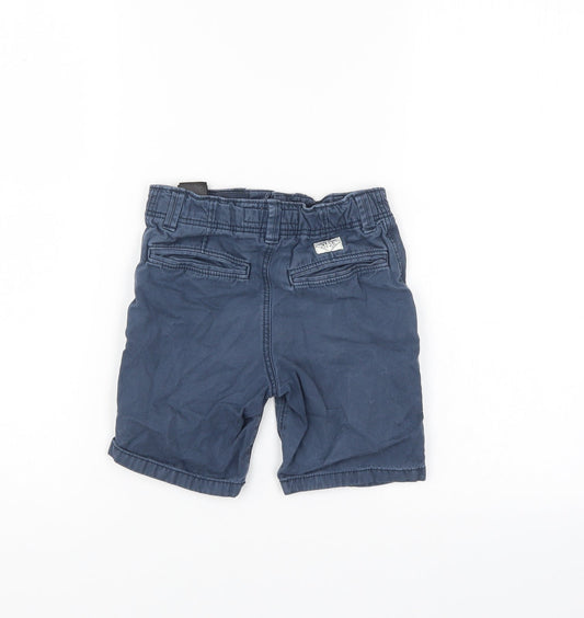 LOGG Boys Blue Denim Chino Shorts Size 5-6 Years