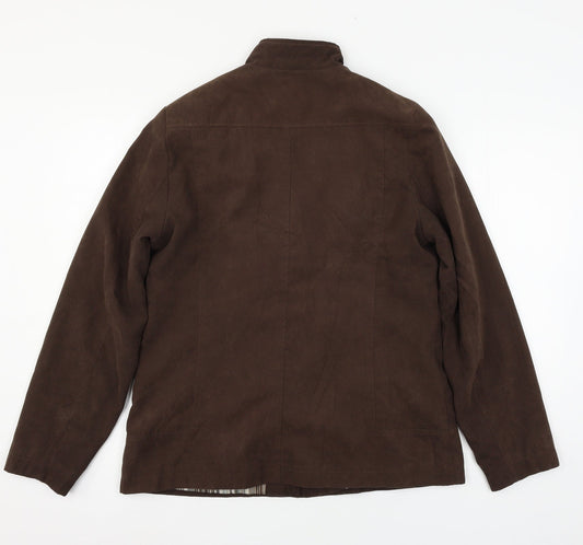 Klass Womens Brown Jacket Size 12