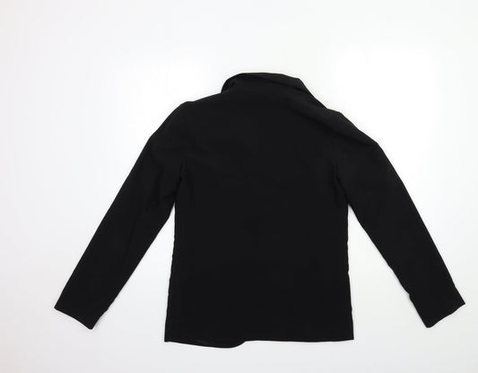 George Womens Black Jacket Blazer Size 8