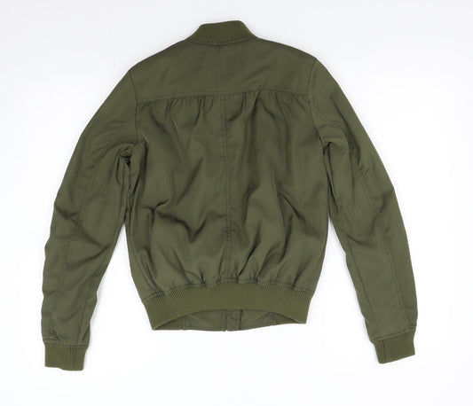 River Island Womens Green Jacket Size 6