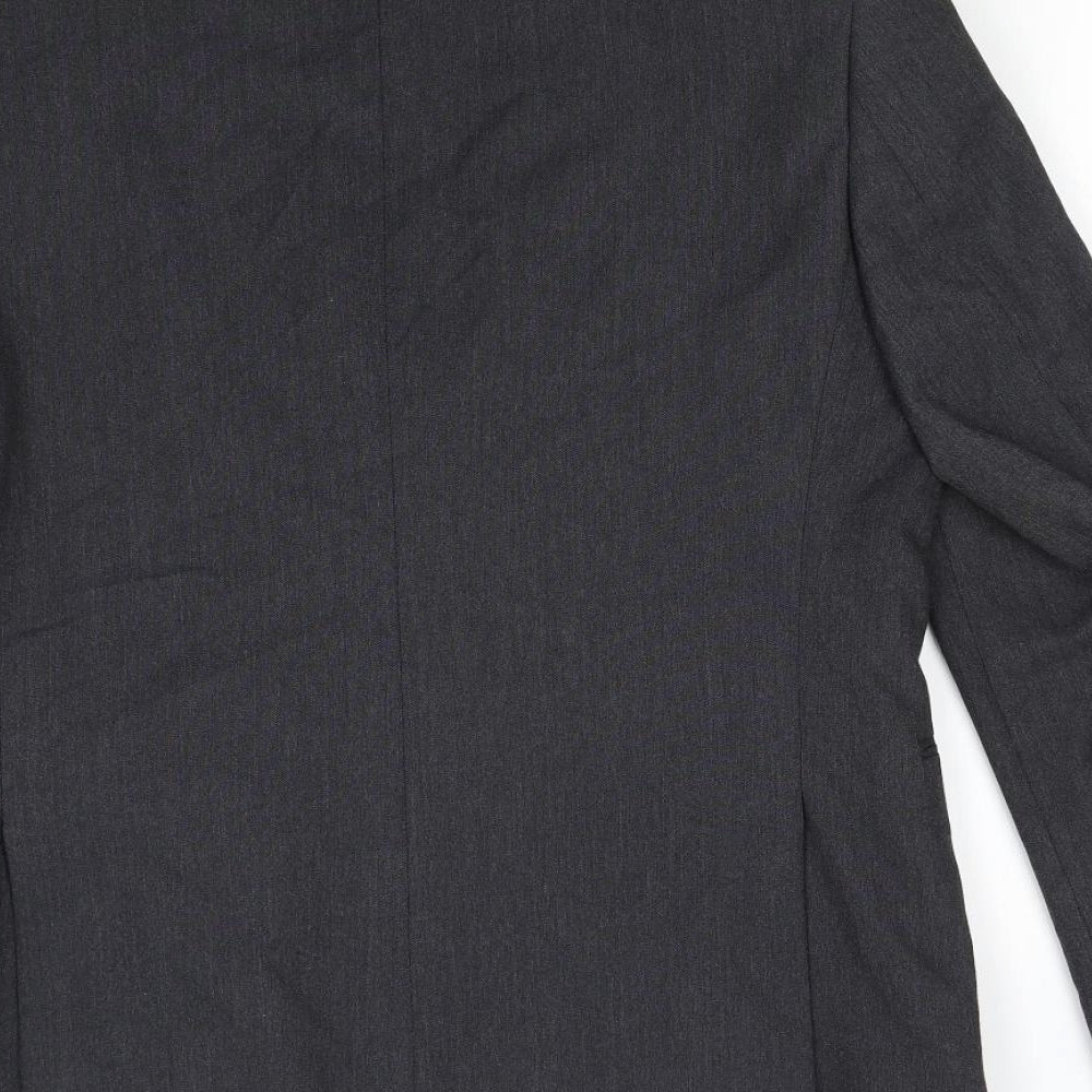 M&S Mens Grey Jacket Suit Jacket Size 40