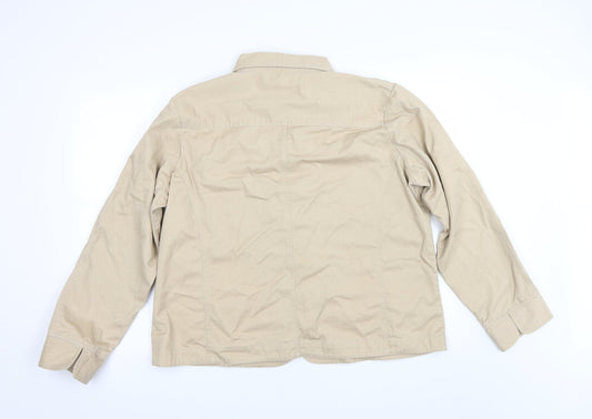 EWM Womens Beige Jacket Size M