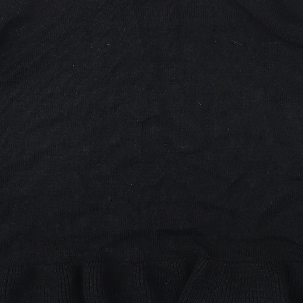 Papaya Womens Black Pullover Jumper Size 10