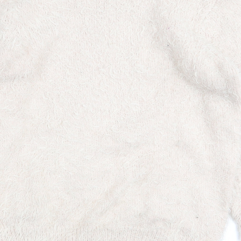 Wallis Womens Beige Pullover Jumper Size S