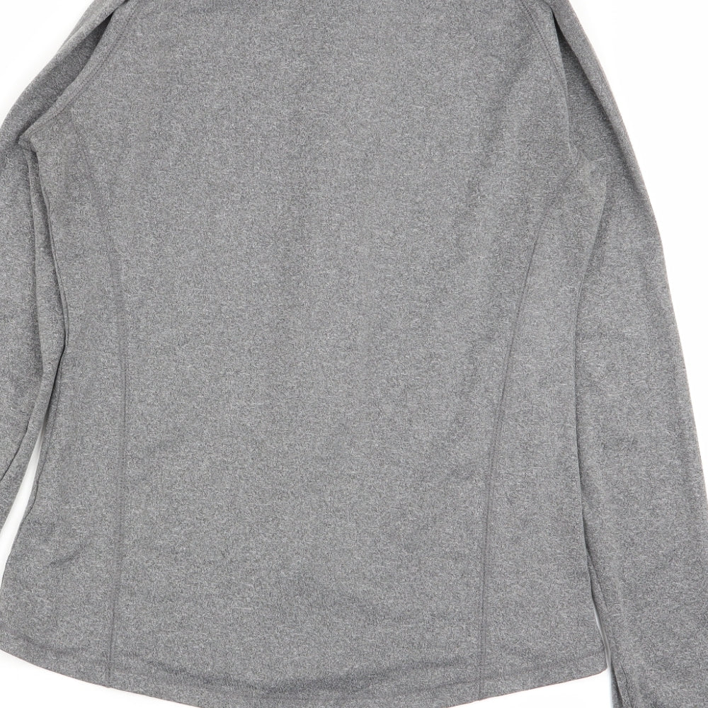 TU Womens Grey Full Zip Jumper Size S
