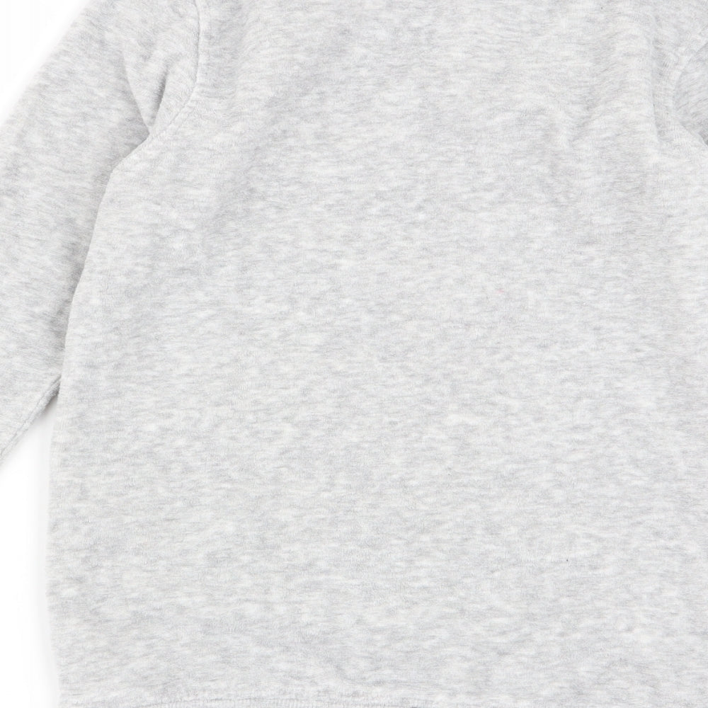 Asda George Girls Grey Pullover Jumper Size 7-8 Years