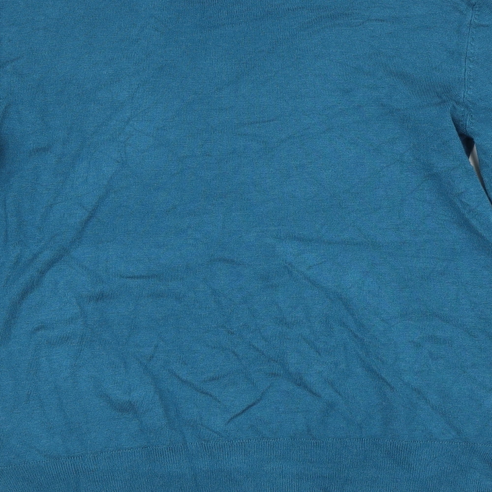 George Womens Blue Pullover Jumper Size 8